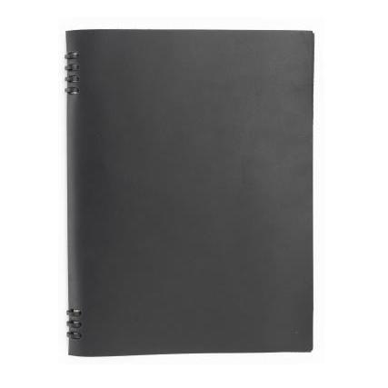ルーズリーフ 26穴 無地 B5 バースブックノート : ルーズリーフ クリーム色 / 日本書籍用