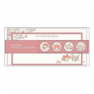 #PMサンリオキャラクターズ一筆箋/マイメロディクロミ カミオジャパン :4550432272538