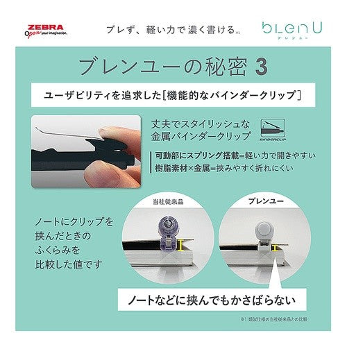 #ブレンU 0.5mm BAS87-PU パープル ゼブラ(株) :4901681888078