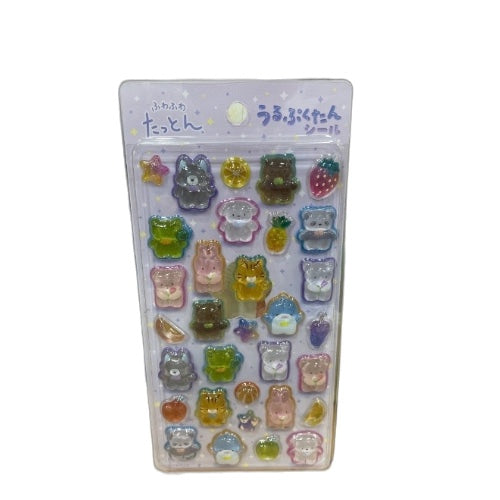 #うるぷくたんシールふわふわたっとんフルー ナカバヤシ(株) :4902205745747