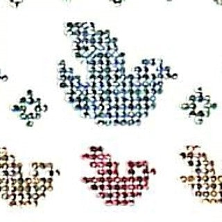 #シール3832 ステッチ トリ柄 (株)ミドリ :4902805838320