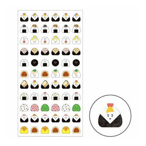 #ニッポンイッパイ プチプチシール 78232 オムスビ マインドウェイブ :4909001782327