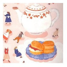 #ひみつのおともだち 紅茶 ステッカー シール ティータイム ティー 可愛い ナチュラル風 デコ カフェ マインドウェイブ :4909001821583