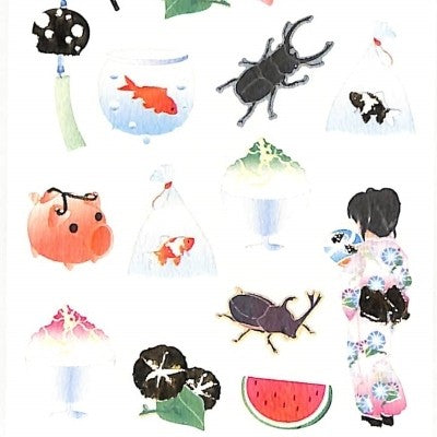 #買取和風シール夏の風物 OKUYAMA奥山 :4935786394066