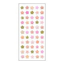 #和風シール 桜 5列 ピンク ゴールド 花びら 春 かわいい 和桜 奥山 :4935786394790