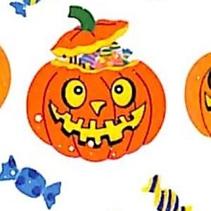 #ハロウィーン・ラメ入り紙シール OKUYAMA奥山 :4935786542863