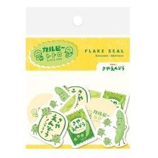 #和紙フレークシールさやえんどうカルビー 古川紙工 :4952270311163