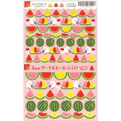 ＃夏3wｻｰｸﾙｼｰﾙすいかの季節 RYU-RYU :4510180230426