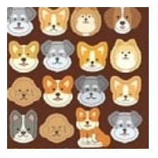 ＃ｻｰｸﾙｼｰﾙ ﾍﾞｰｼｯｸ ｲﾇ いぬフェイス 104枚入り シール 犬 ドッグ 柴犬 コーギー ハスキー プードル パグ サークルシール 丸型 かわいい アニマル ごほうびシール ﾘｭﾘｭ :4510180237227