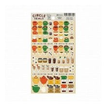 ＃ｻｰｸﾙｼｰﾙ ﾍﾞｰｼｯｸ ｺｰﾋｰ シール ラテ サイフォン ミル カフェラテ カフェ好き レトロステッカー ﾘｭﾘｭ :4510180237326