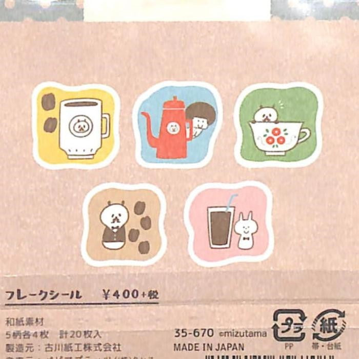 ＃フレークシール ＃喫茶ﾐｽﾞﾀﾏﾌﾚｰｸｼｰﾙ (株)コンパックス :4520491356708