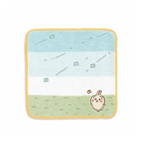 ＃ちいかわ タオルハンカチ（そよかぜ オレンジ） :4547855393728