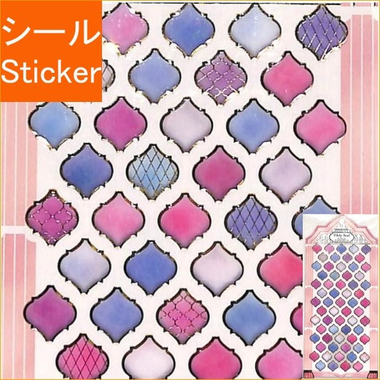 ＃PMTILELYｼｰﾙ/PASTELMOROCCO PMTILELYシール/PASTELMOROCCO カミオジャパン :4550432016897