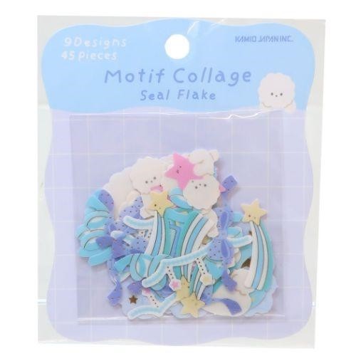 ＃シールフレーク ＃ＰＭ　ＭＯＴＩＦ　ＣＯＬＬＡＧＥシールフレーク／ビションブリーゼ カミオジャパン :4550432152397