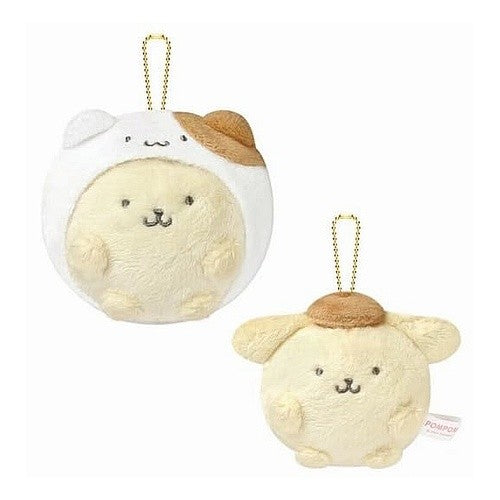 ＃サンリオかくれぬいキーホルダー　ポムポム ｶﾐｵ :4550433061018