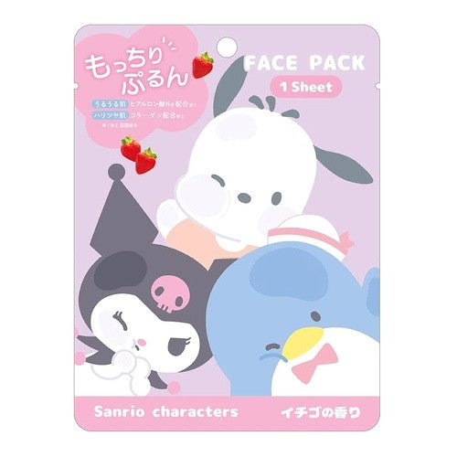 ＃サンリオキャラクターズ ＃ｻﾝﾘｵﾌｪｲｽﾊﾟｯｸ_ｻﾝﾘｵｷｬﾗｸﾀｰｽﾞ ﾊﾟｰﾌﾟﾙ ｸﾗｯｸｽ :4550451116462