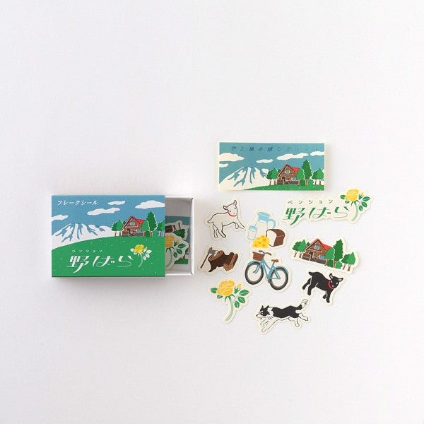 ＃フレークシール ＃ﾏｯﾁ箱ﾌﾚｰｸｼｰﾙ(野ばら) :4570057742988