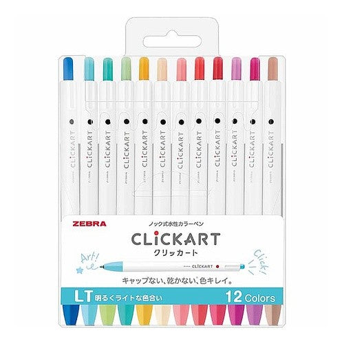 ＃クリッカート　１２色セットＢ ｾﾞﾌﾞﾗ(株) :4901681382323