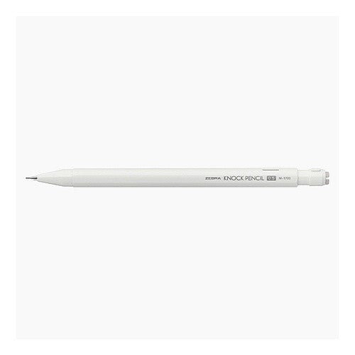 ＃ノックペンシル ZEBRA MA117-W ホワイト 0.5mm M-1700 ｾﾞﾌﾞﾗ(株) :4901681454631