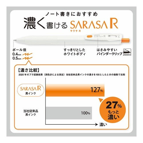 ＃サラサ　Ｒ　０．４　白／赤 ｾﾞﾌﾞﾗ(株) :4901681485444