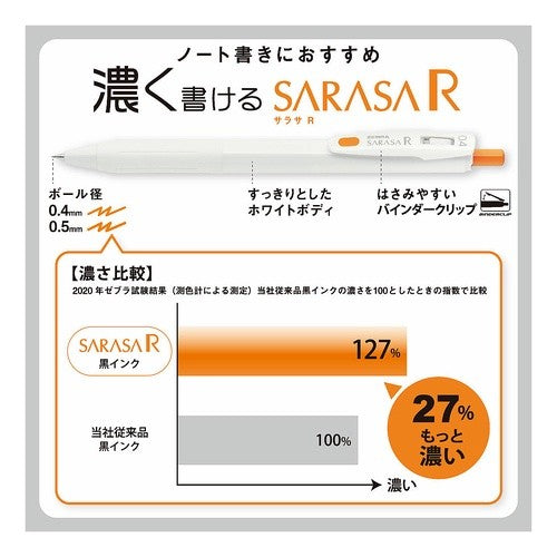 ＃サラサ　Ｒ　０．５　白／赤 ｾﾞﾌﾞﾗ(株) :4901681485543