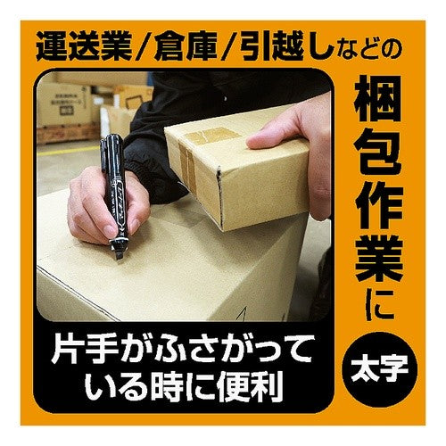 ＃ゼブラ 油性ペン マッキーノック 太字 青 ｾﾞﾌﾞﾗ(株) :4901681525027