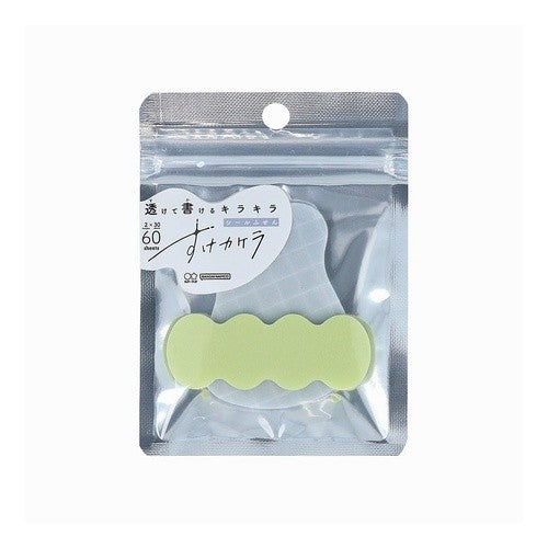 ＃サンスター文具　シールふせん　すけカケラ　格子 ｻﾝｽﾀｰ文具 :4901770180083