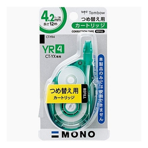＃修正ﾃｰﾌﾟｶｰﾄﾘｯｼﾞ ﾓﾉYR4 ＃修正テープカートリッジ　モノＹＲ４ (株)トンボ鉛筆 :4901991703559