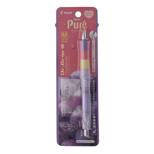 ＃パイロット（PILOT） シャープペンシル ドクターグリップ CLプレイボーダー 0.5mm ピュレグミコラボ HDGCL5PU26GR グレー : (株)パイロット : PILOT Mechanical Pencil Doctor Grip CL Play Bor : 4902505691591