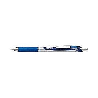 ＃ｴﾅｰｼﾞｪﾙBLN75ｼﾙﾊﾞｰ軸 青 ＃エナージェルノック式　０．５ｍｍ　青 ぺんてる :4902506254726