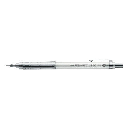 ＃ぺんてる ＃ペンター製図用シャープペンシルPG-METAL3500.5mmクリアホワイトPG315-TW ぺんてる(株) :4902506376503
