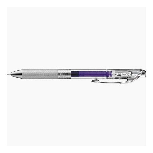 ＃ぺんてる ＃ペンてる ゲルインキボールペン エナージェル インフリー 0.7mm 細字 バイオレット BL77TL-V ぺんてる(株) :4902506382351