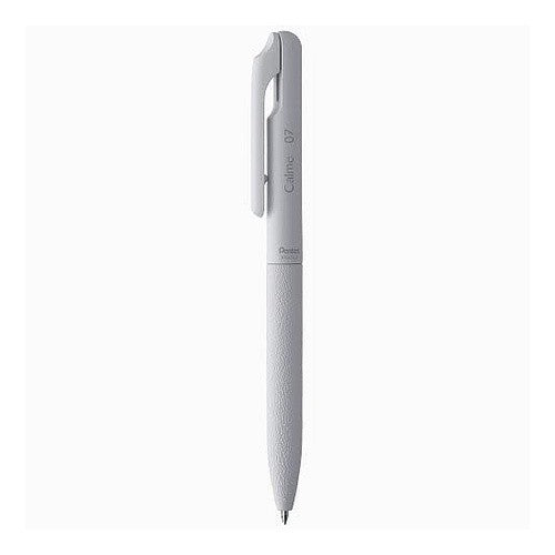 ＃ぺんてる ＃単色ボールペンCalme0.7 G白 BXA107W-A ぺんてる ぺんてる(株) :4902506401793