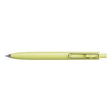 ＃ユニボールワン ＃0.38 ユニボールワンF 日向夏 イエロー ＵＭＮ－ＳＦ－３８ ユニボールワンF ボールペン 日向夏 イエロー 0.38mm くすみイエロー 柑橘カラー 爽やか文具 書きやすい 黒インク 低重心 シンプルデザイン 勉強用 仕事用 プレゼント向け 手 :4902778279915