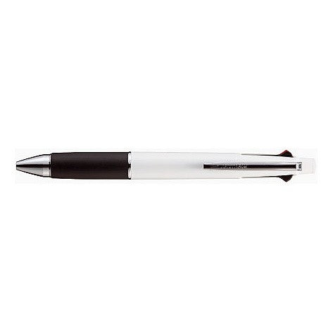 ＃鉛筆 ＃三菱鉛筆　ジェットストリーム４＆１ペン　０．５ｍｍブラックホワイト 三菱鉛筆(株) :4902778350867
