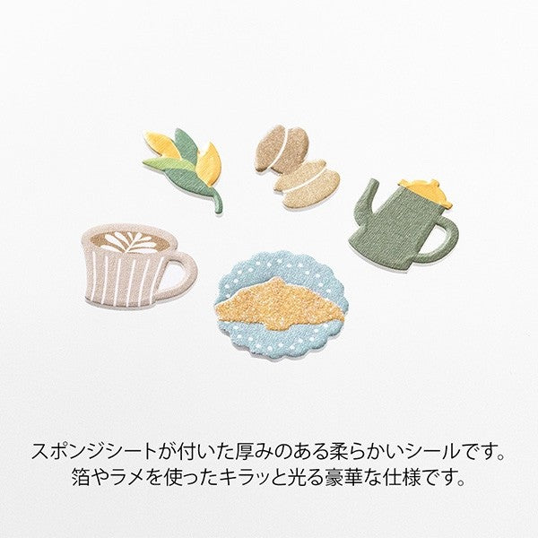 ＃ｼｰﾙ2575PCMﾃﾞｺﾚｰｼｮﾝｶﾌｪ柄 (株)ﾐﾄﾞﾘ :4902805825757