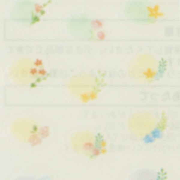 ＃23年ｼｰﾙ2599ｶﾚﾝﾀﾞｰ<M>花柄 (株)ﾐﾄﾞﾘ :4902805825993