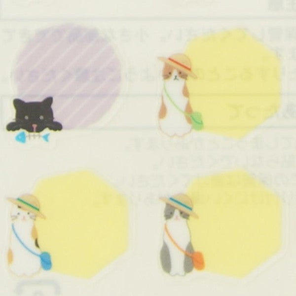 ＃23年ｼｰﾙ2603ｶﾚﾝﾀﾞｰ<L>猫柄 (株)ﾐﾄﾞﾘ :4902805826037