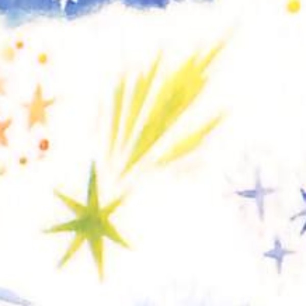 ＃ｼｰﾙ2635転写水彩星空柄 (株)ﾐﾄﾞﾘ :4902805826358