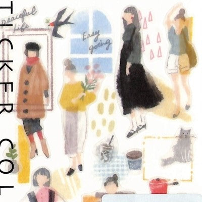 ＃ｼｰﾙ26372枚入ﾌｧｯｼｮﾝ柄 (株)ﾐﾄﾞﾘ :4902805826372