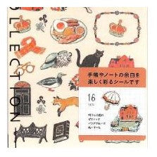 ＃ｼｰﾙ 2710 ｲｷﾞﾘｽ柄 ロンドン 紅茶 英国風 雑貨風 かわいい マスキング素材 手帳デコ ﾃﾞｻﾞｲﾝﾌｨﾙ･ﾐﾄﾞﾘ :4902805827102