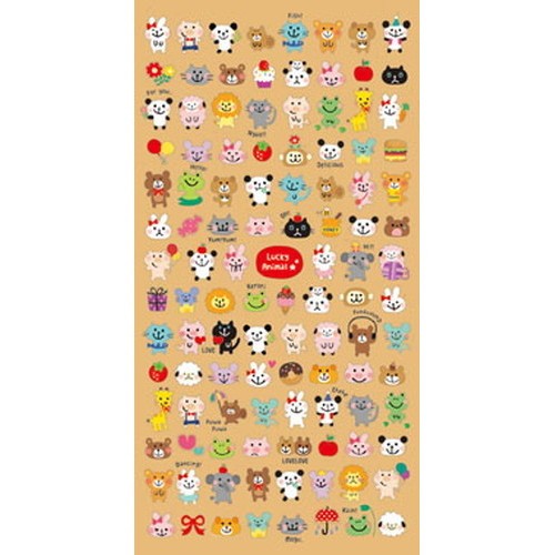 ＃MWシール ＃MWｼｰﾙ 71850 ﾌﾟﾁﾌﾟﾁ Lucky Animal★ ﾏｲﾝﾄﾞｳｪｲﾌﾞ :4909001718500