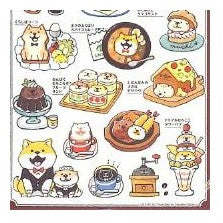 ＃マインドウェイブ シール 純喫茶 シバンバン カートゥーン スタイル シール カフェメニュー 喫茶店 パフェ ナポリタン ゆるかわ かわいい ﾏｲﾝﾄﾞｳｪｲﾌﾞ :4909001808157