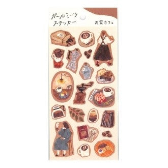 ＃シール ガールミーツステッカー  お家カフェ  81703 ﾏｲﾝﾄﾞｳｪｲﾌﾞ :4909001817036