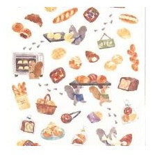 ＃ﾘﾄﾙｷｯﾁﾝｽﾃｯｶｰ 81790 ﾊﾟﾝﾔｻﾝ リトルキッチン りす 焼きたて 手帳デコ おしゃれ 水彩風 ﾏｲﾝﾄﾞｳｪｲﾌﾞ :4909001817906