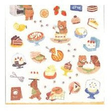 ＃ﾘﾄﾙｷｯﾁﾝｽﾃｯｶｰ 81791 ｹｰｷﾔｻﾝ クマ お菓子作り キッチン ベーキング 小動物 文房具 手帳デコ ﾏｲﾝﾄﾞｳｪｲﾌﾞ :4909001817913
