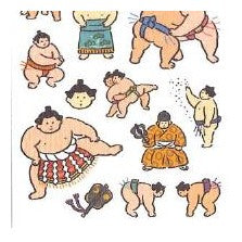 ＃ｲﾛﾊｼｰﾙ 81868 ｽﾓｳ 力士 行司 呼出し 和風 イラスト かわいい まわし 日本文化 ﾏｲﾝﾄﾞｳｪｲﾌﾞ :4909001818682