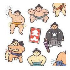 ＃ｲﾛﾊｼｰﾙ 81868 ｽﾓｳ 力士 行司 呼出し 和風 イラスト かわいい まわし 日本文化 ﾏｲﾝﾄﾞｳｪｲﾌﾞ :4909001818682