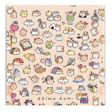 ＃MWシール ＃MW ｼｰﾙ 81888 ﾁﾏﾊﾑ ハムスター ステッカー かわいい 癒し系 動物 キャラクター デコ ﾏｲﾝﾄﾞｳｪｲﾌﾞ :4909001818880