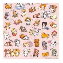＃MW ｼｰﾙ 81890 ﾎﾟﾃﾊﾟﾋﾟｰ 子犬 パピー ステッカー かわいい 犬 イヌ 癒し系 手帳 アルバム ﾏｲﾝﾄﾞｳｪｲﾌﾞ :4909001818903